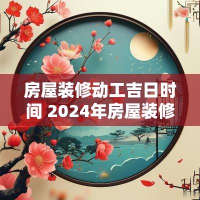 房屋装修动工吉日时间 2025年房屋装修开工吉日吉时