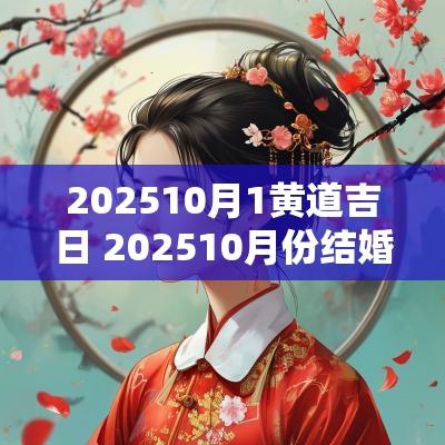 202510月1黄道吉日 202510月份结婚黄道吉日 202510月1黄道吉日 202510月份结婚黄道吉日
