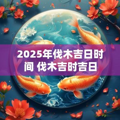 2025年伐木吉日时间 伐木吉时吉日