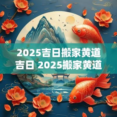 2025吉日搬家黄道吉日 2025搬家黄道吉日