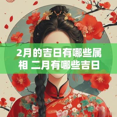 2月的吉日有哪些属相 二月有哪些吉日
