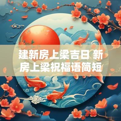 建新房上梁吉日 新房上梁祝福语简短