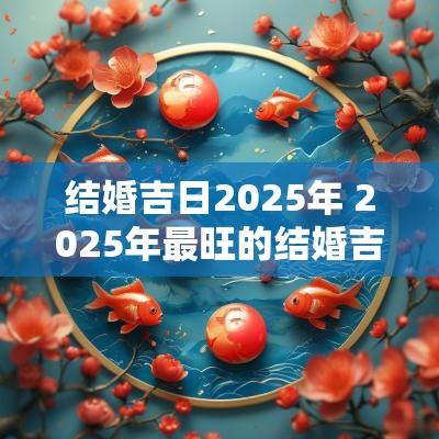 结婚吉日2025年 2025年最旺的结婚吉日