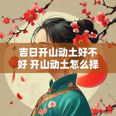 吉日开山动土好不好 开山动土怎么择日