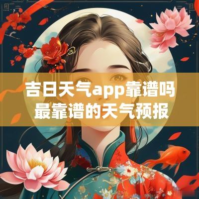 吉日天气app靠谱吗 最靠谱的天气预报app排名