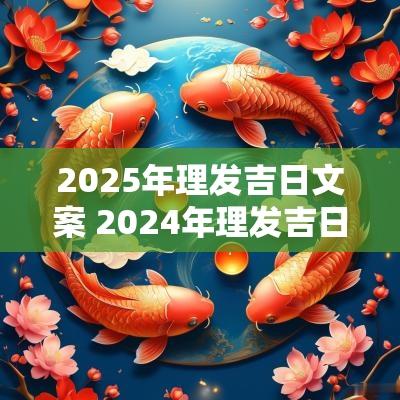 2025年理发吉日文案 2025年理发吉日一览表黄道吉日