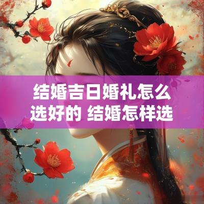 结婚吉日婚礼怎么选好的 结婚怎样选择吉日最好