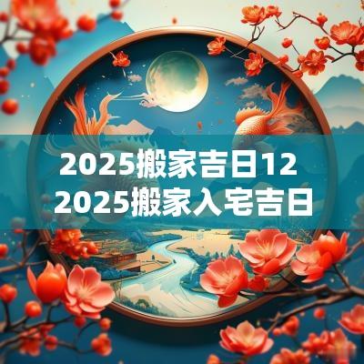 2025搬家吉日12 2025搬家入宅吉日查询