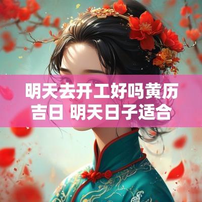明天去开工好吗黄历吉日 明天日子适合开工