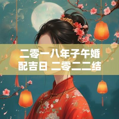 二零一八年子午婚配吉日 二零二二结婚吉日