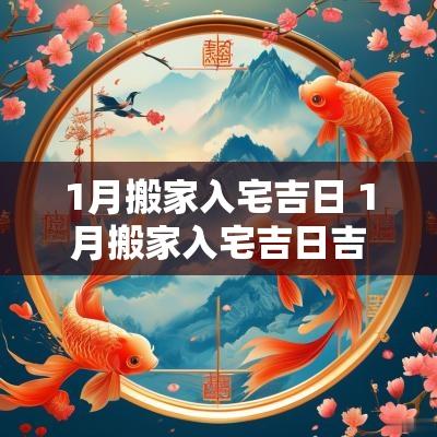 1月搬家入宅吉日 1月搬家入宅吉日吉时是几点