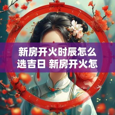 新房开火时辰怎么选吉日 新房开火怎么选日子
