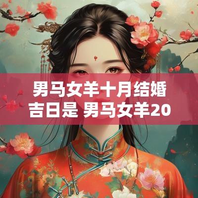 男马女羊十月结婚吉日是 男马女羊2025年结婚吉日查询