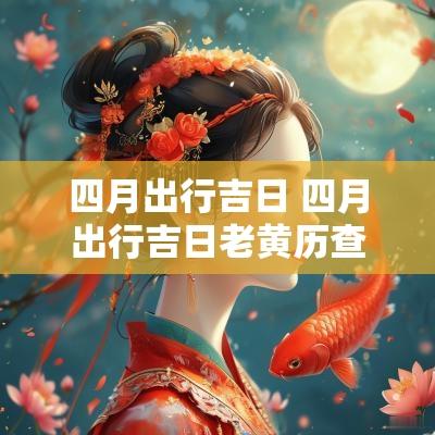 四月出行吉日 四月出行吉日老黄历查询