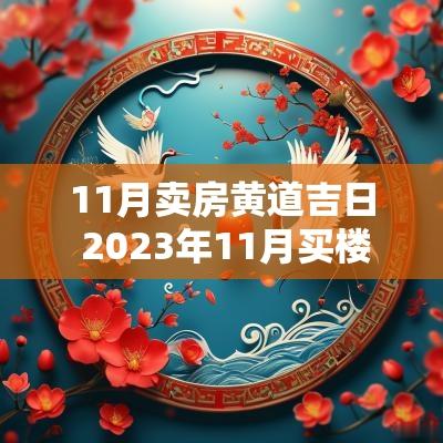 11月卖房黄道吉日 2025年11月买楼黄道吉日