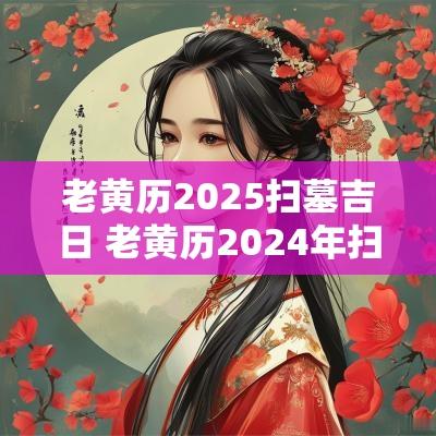 老黄历2025扫墓吉日 老黄历2025年扫墓日子