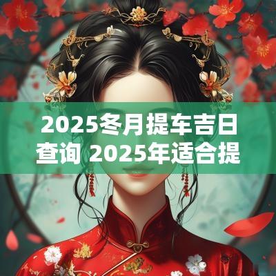 2025冬月提车吉日查询 2025年适合提车吉日