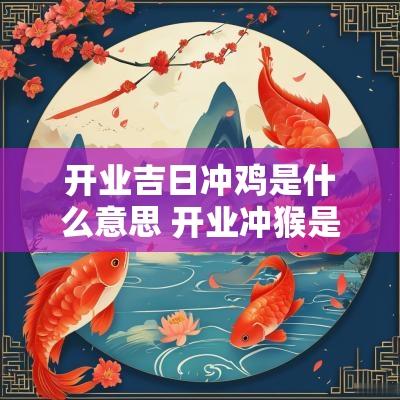 开业吉日冲鸡是什么意思 开业冲猴是什么意思