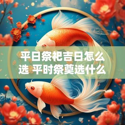 平日祭祀吉日怎么选 平时祭奠选什么日子