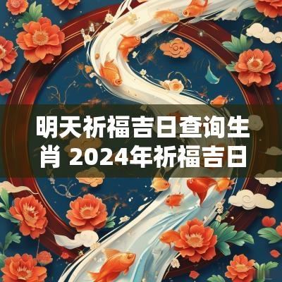 明天祈福吉日查询生肖 2025年祈福吉日查询表
