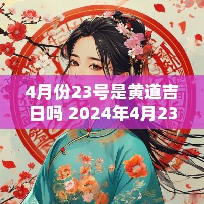 4月份23号是黄道吉日吗 2025年4月23号是不是黄道吉日
