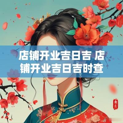 店铺开业吉日吉 店铺开业吉日吉时查询10月份