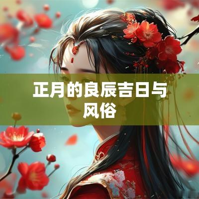 正月的良辰吉日与风俗