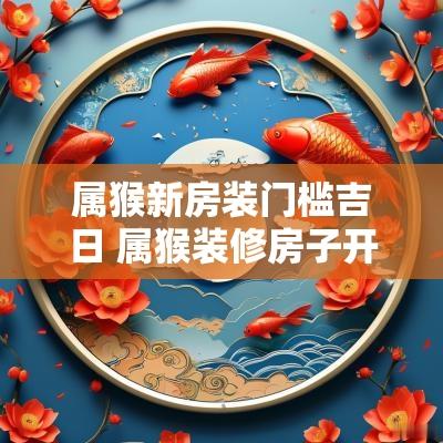 属猴新房装门槛吉日 属猴装修房子开工吉日