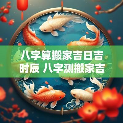 八字算搬家吉日吉时辰 八字测搬家吉日吉时