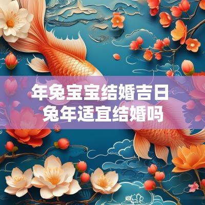 年兔宝宝结婚吉日 蛇年适宜结婚吗