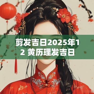 剪发吉日2025年12 黄历理发吉日