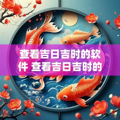 查看吉日吉时的软件 查看吉日吉时的软件下载