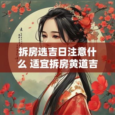 拆房选吉日注意什么 适宜拆房黄道吉日