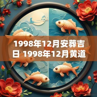 1998年12月安葬吉日 1998年12月黄道吉日
