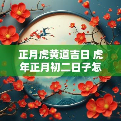 正月虎黄道吉日 蛇年正月初二日子怎么样