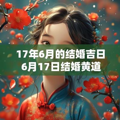 17年6月的结婚吉日 6月17日结婚黄道吉日