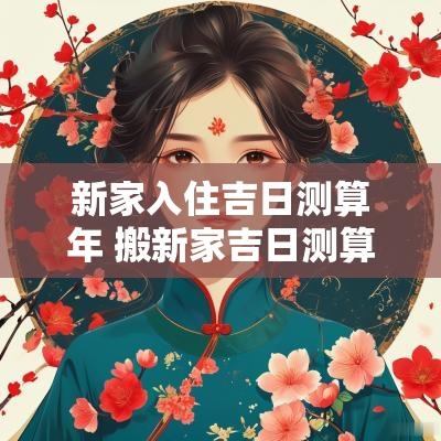 新家入住吉日测算年 搬新家吉日测算2025年1月