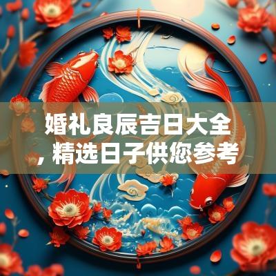 婚礼良辰吉日大全, 精选日子供您参考