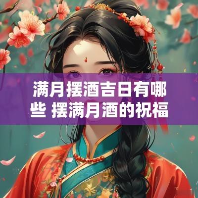 满月摆酒吉日有哪些 摆满月酒的祝福语