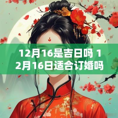 12月16是吉日吗 12月16日适合订婚吗