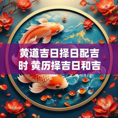 黄道吉日择日配吉时 黄历择吉日和吉日查询2025