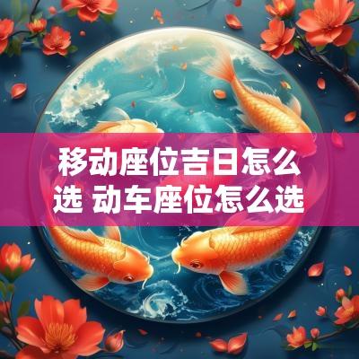 移动座位吉日怎么选 动车座位怎么选在一起的座位