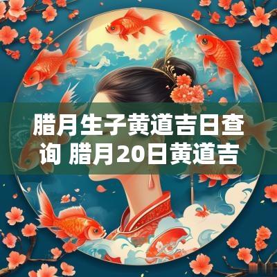 腊月生子黄道吉日查询 腊月20日黄道吉日查询