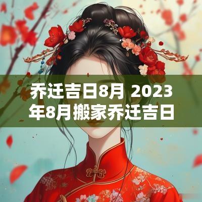 乔迁吉日8月 2025年8月搬家乔迁吉日