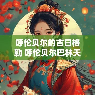呼伦贝尔的吉日格勒 呼伦贝尔巴林天气预报15天查询