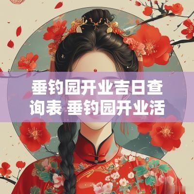 垂钓园开业吉日查询表 垂钓园开业活动怎么宣传