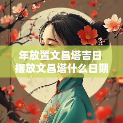 年放置文昌塔吉日 摆放文昌塔什么日期好