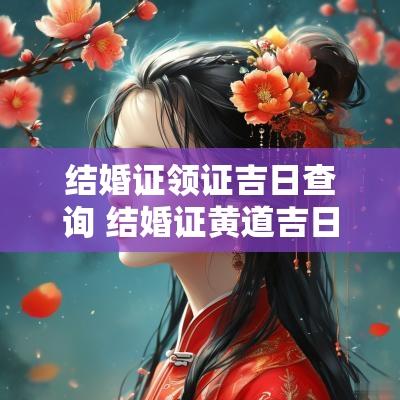 结婚证领证吉日查询 结婚证黄道吉日查询