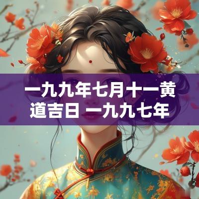 一九九年七月十一黄道吉日 一九九七年二月十一阳历多少号