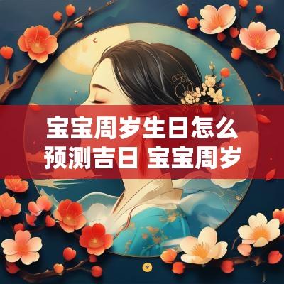 宝宝周岁生日怎么预测吉日 宝宝周岁生日祝福语怎么写